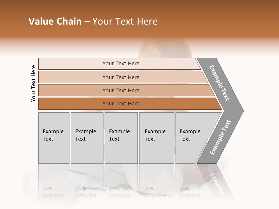 Funny Sit Toddler PowerPoint Template