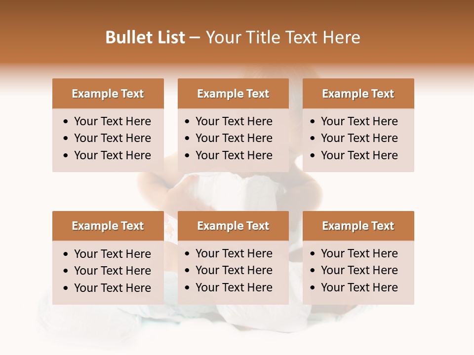 Funny Sit Toddler PowerPoint Template