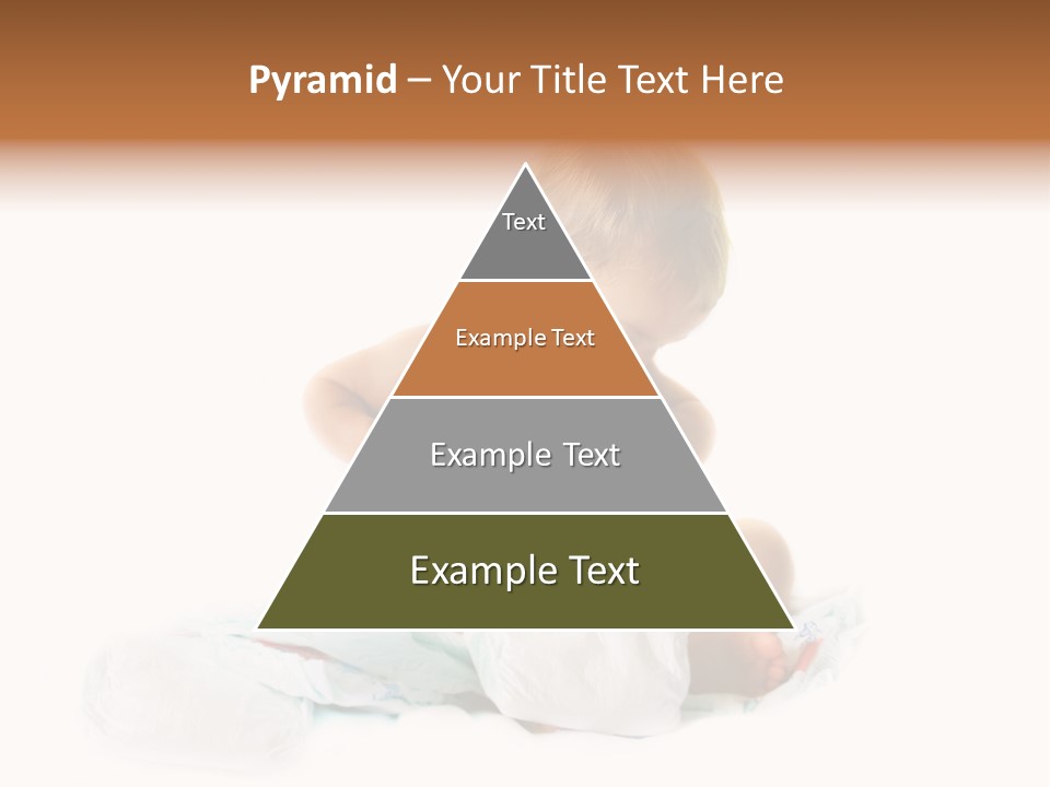 Funny Sit Toddler PowerPoint Template