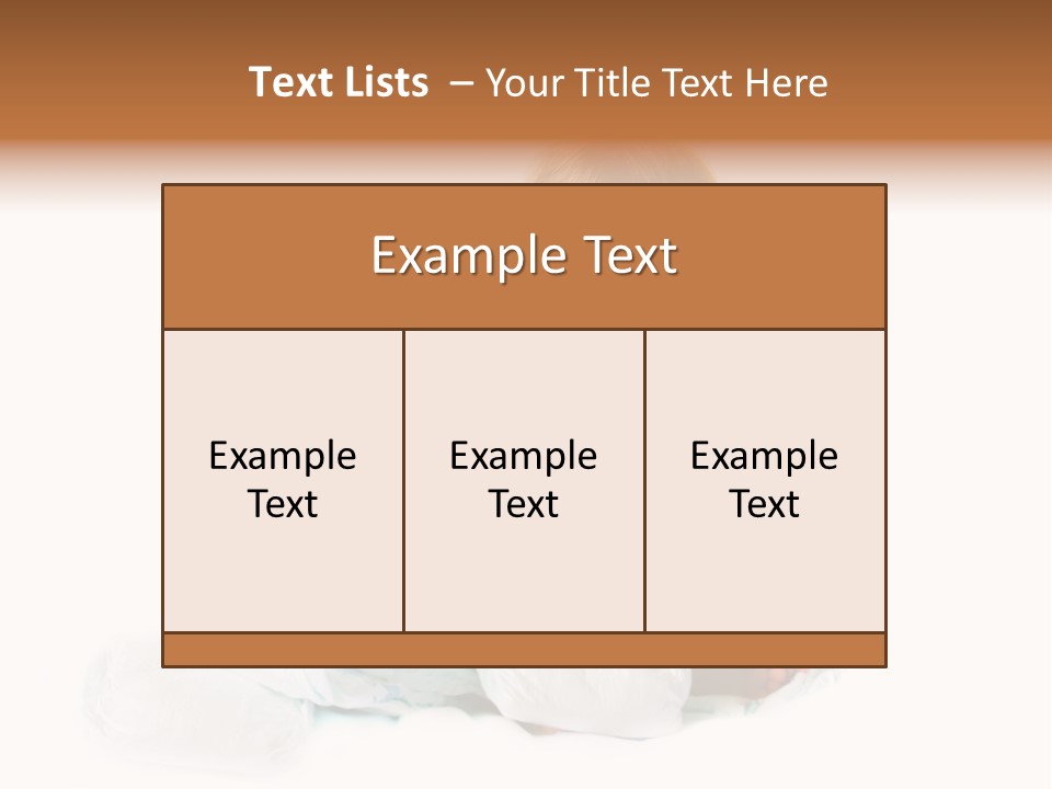 Funny Sit Toddler PowerPoint Template