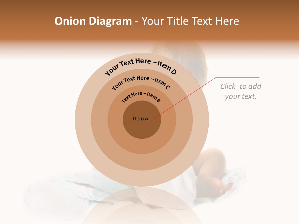 Funny Sit Toddler PowerPoint Template