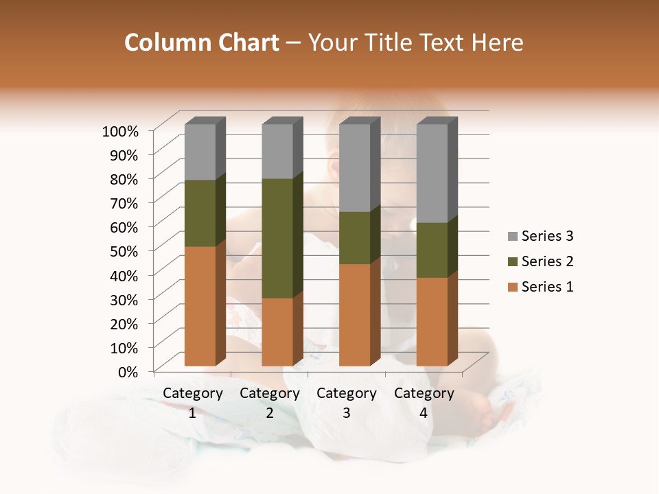 Funny Sit Toddler PowerPoint Template