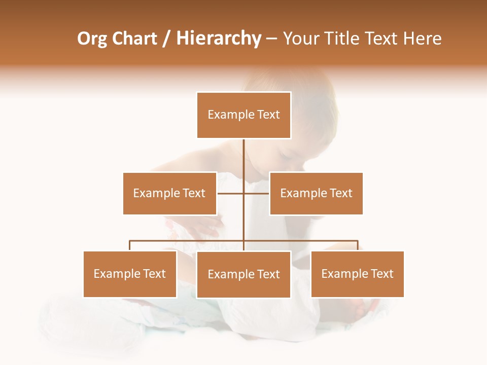 Funny Sit Toddler PowerPoint Template