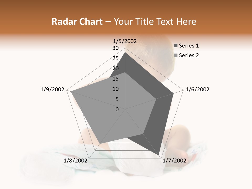 Funny Sit Toddler PowerPoint Template