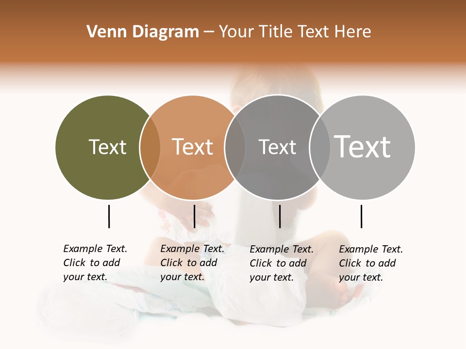 Funny Sit Toddler PowerPoint Template