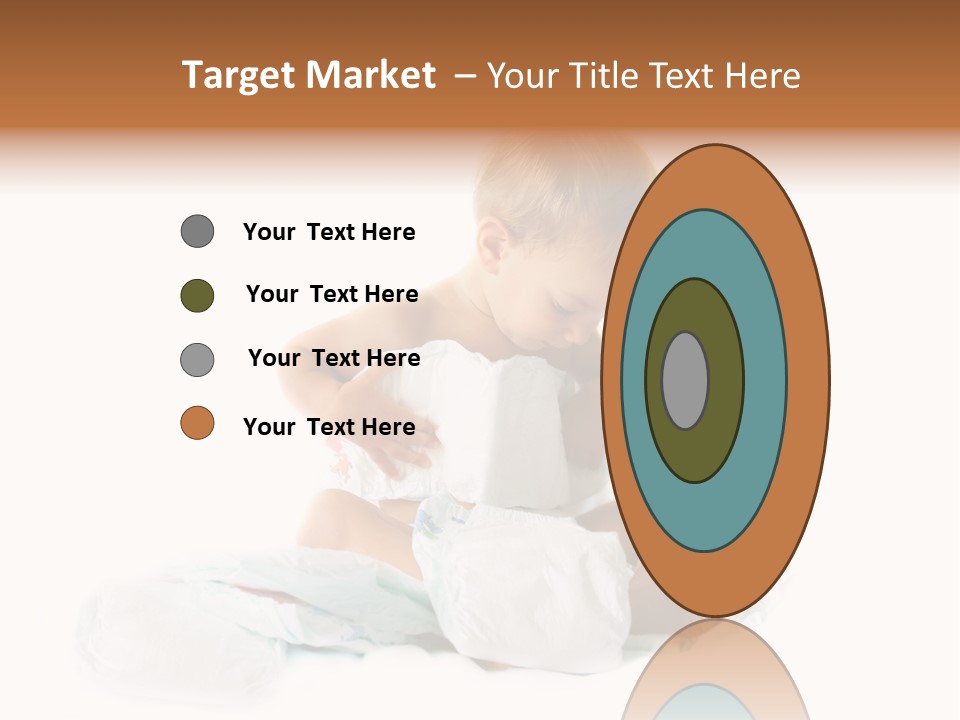 Funny Sit Toddler PowerPoint Template