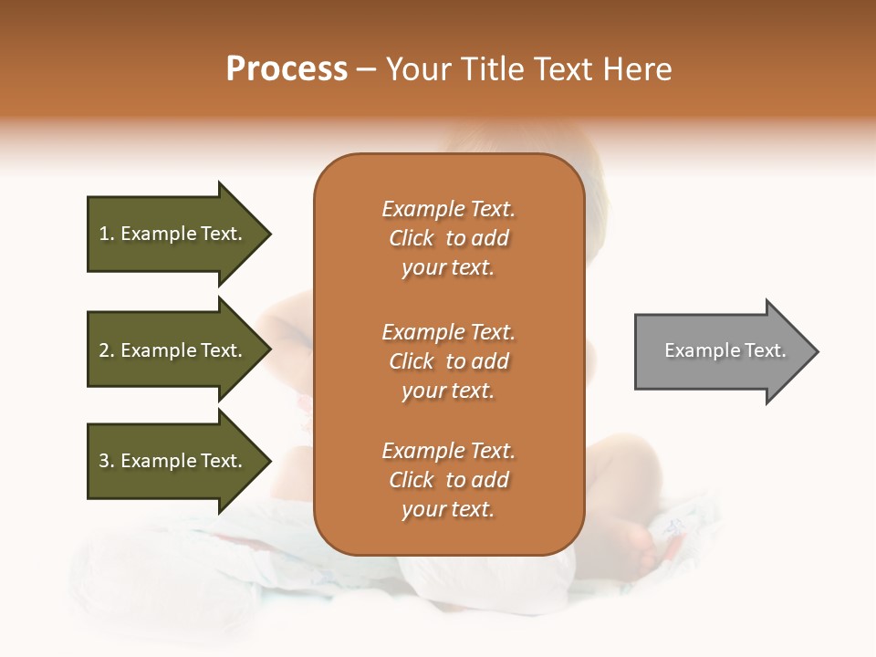 Funny Sit Toddler PowerPoint Template