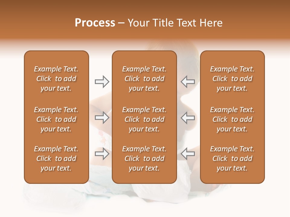 Funny Sit Toddler PowerPoint Template