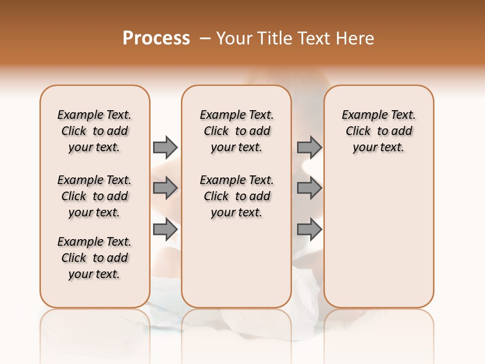 Funny Sit Toddler PowerPoint Template
