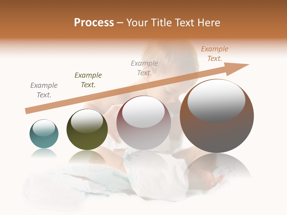 Funny Sit Toddler PowerPoint Template