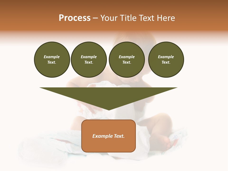 Funny Sit Toddler PowerPoint Template