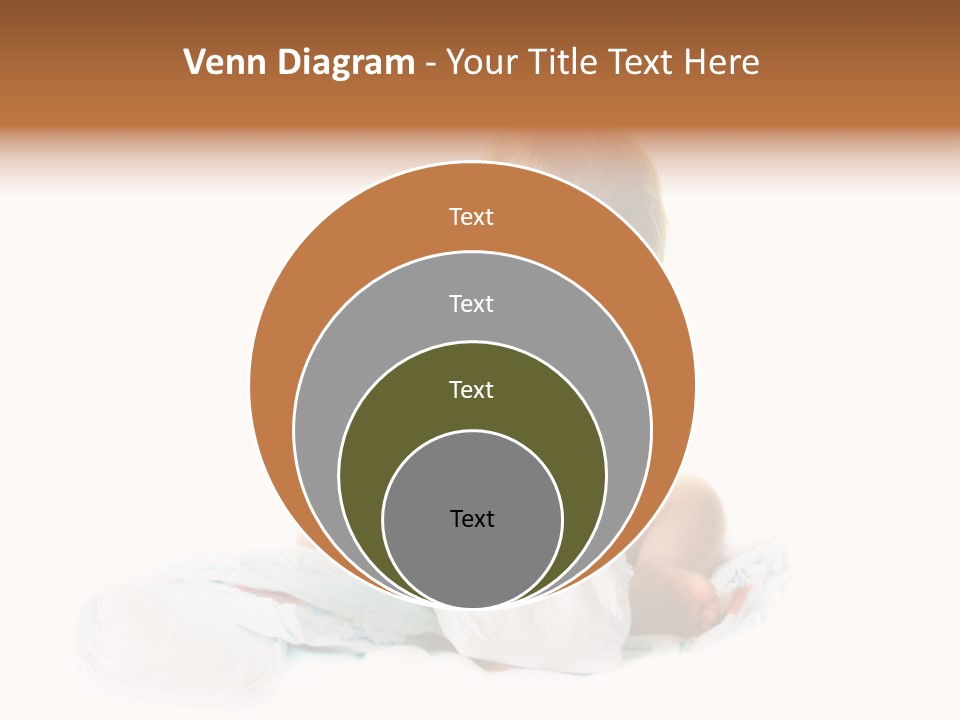 Funny Sit Toddler PowerPoint Template