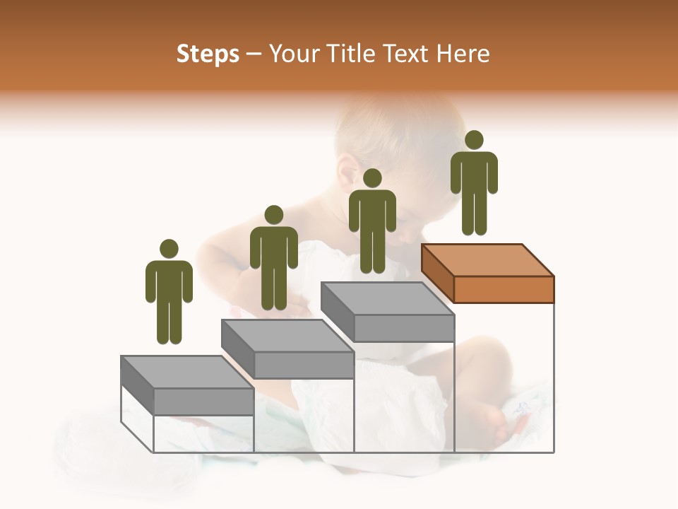 Funny Sit Toddler PowerPoint Template