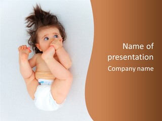 Nachwuchs Pampers Familie PowerPoint Template