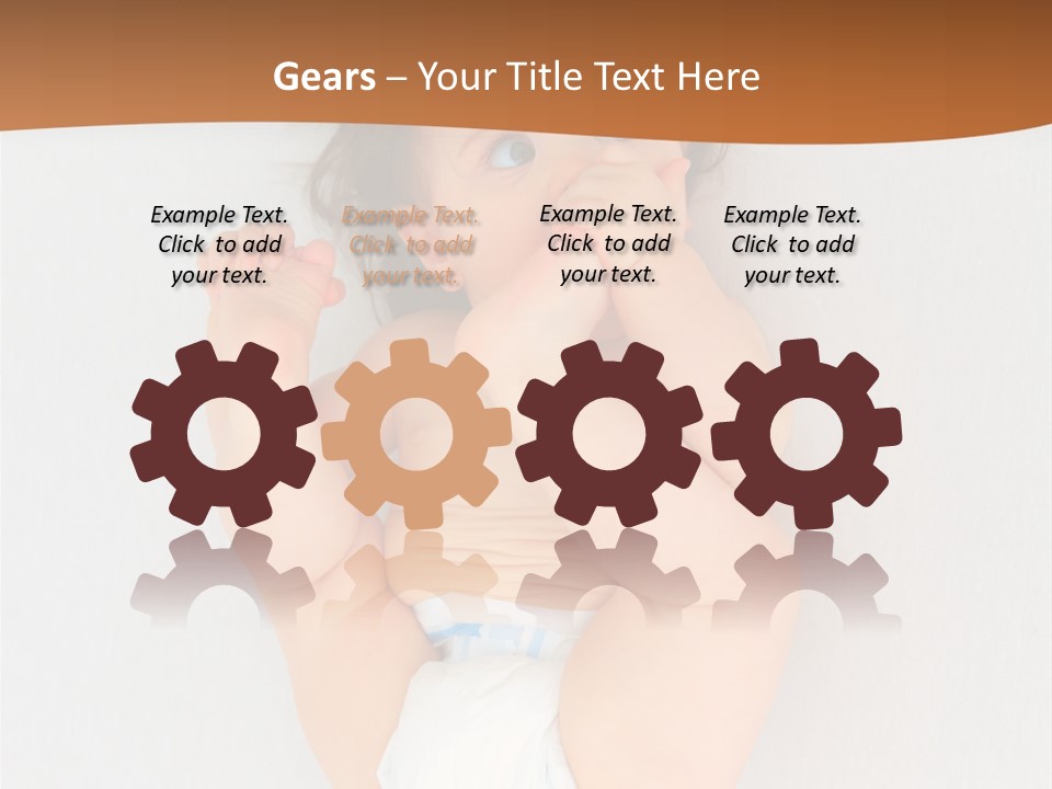 Nachwuchs Pampers Familie PowerPoint Template