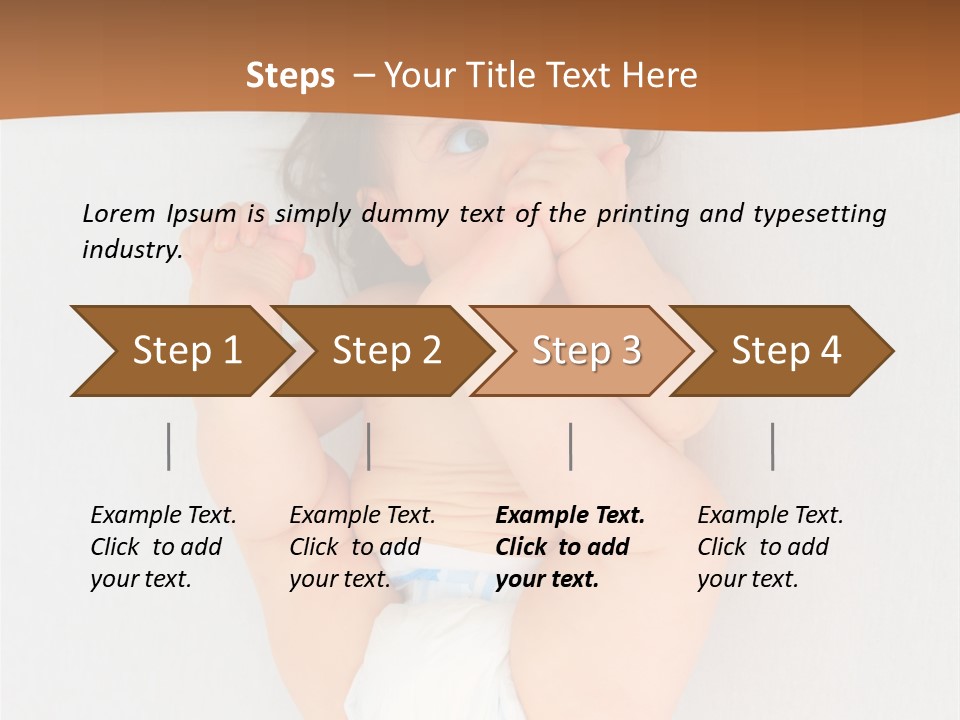 Nachwuchs Pampers Familie PowerPoint Template