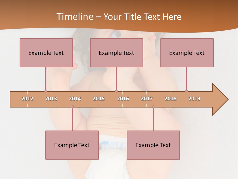 Nachwuchs Pampers Familie PowerPoint Template