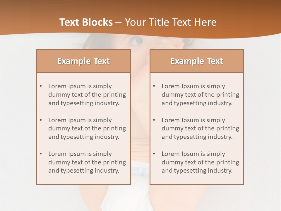 Nachwuchs Pampers Familie PowerPoint Template