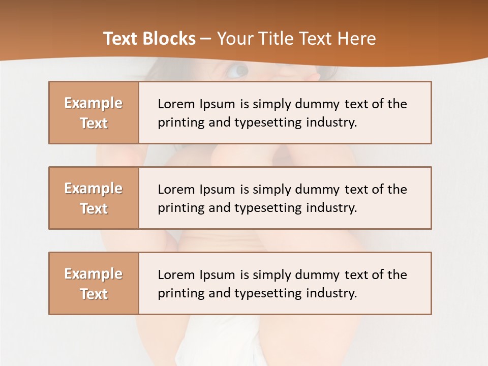 Nachwuchs Pampers Familie PowerPoint Template