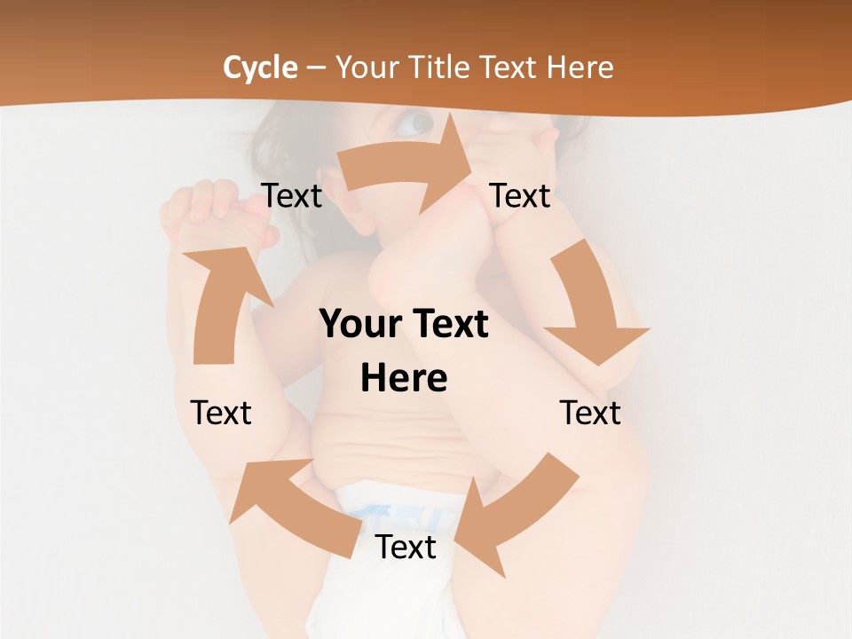 Nachwuchs Pampers Familie PowerPoint Template