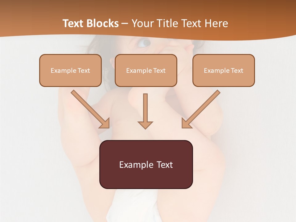 Nachwuchs Pampers Familie PowerPoint Template