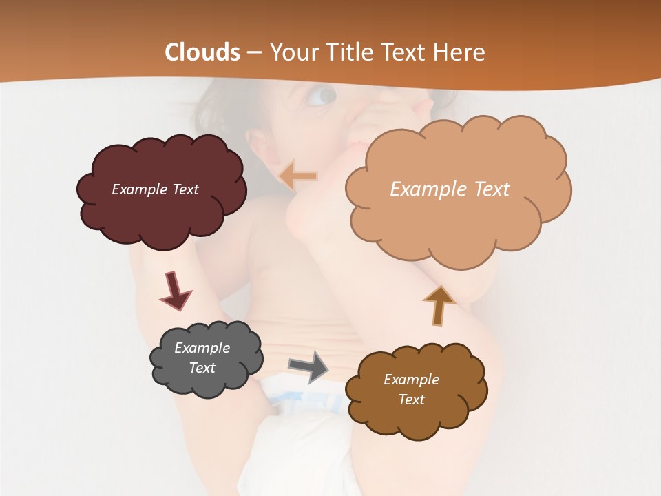 Nachwuchs Pampers Familie PowerPoint Template