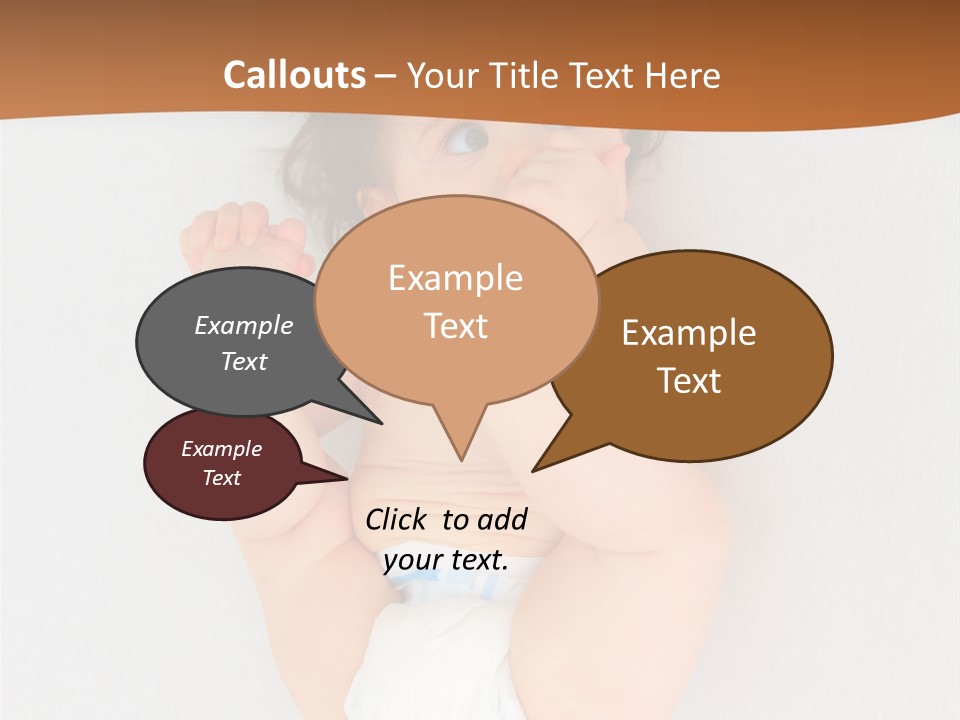 Nachwuchs Pampers Familie PowerPoint Template