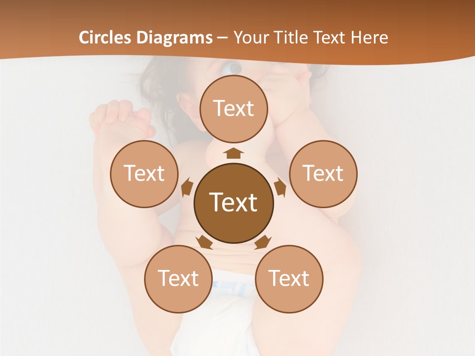 Nachwuchs Pampers Familie PowerPoint Template