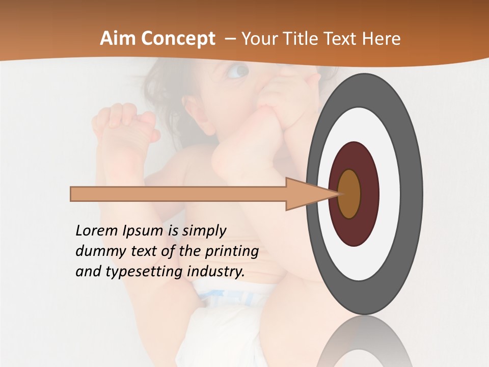 Nachwuchs Pampers Familie PowerPoint Template