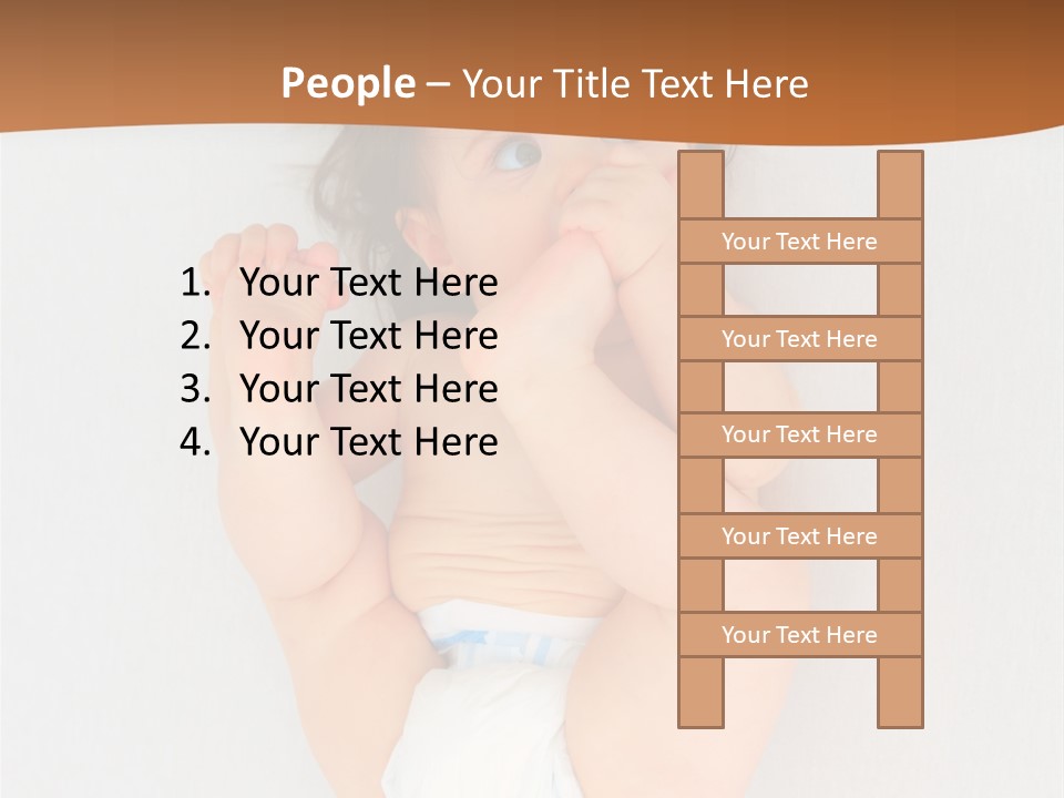 Nachwuchs Pampers Familie PowerPoint Template