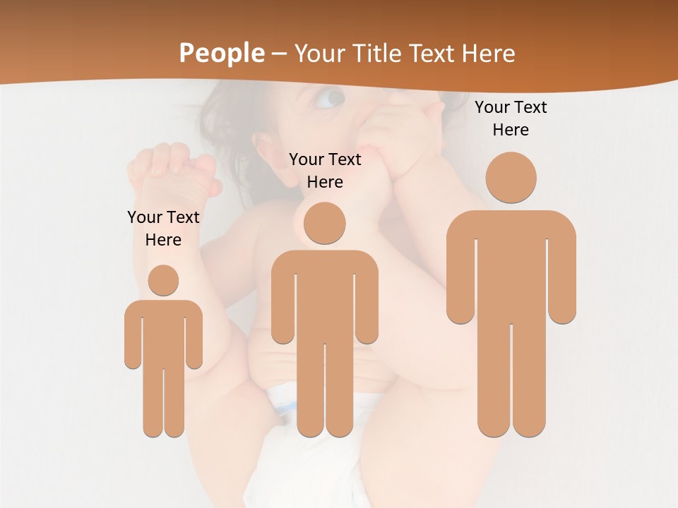 Nachwuchs Pampers Familie PowerPoint Template