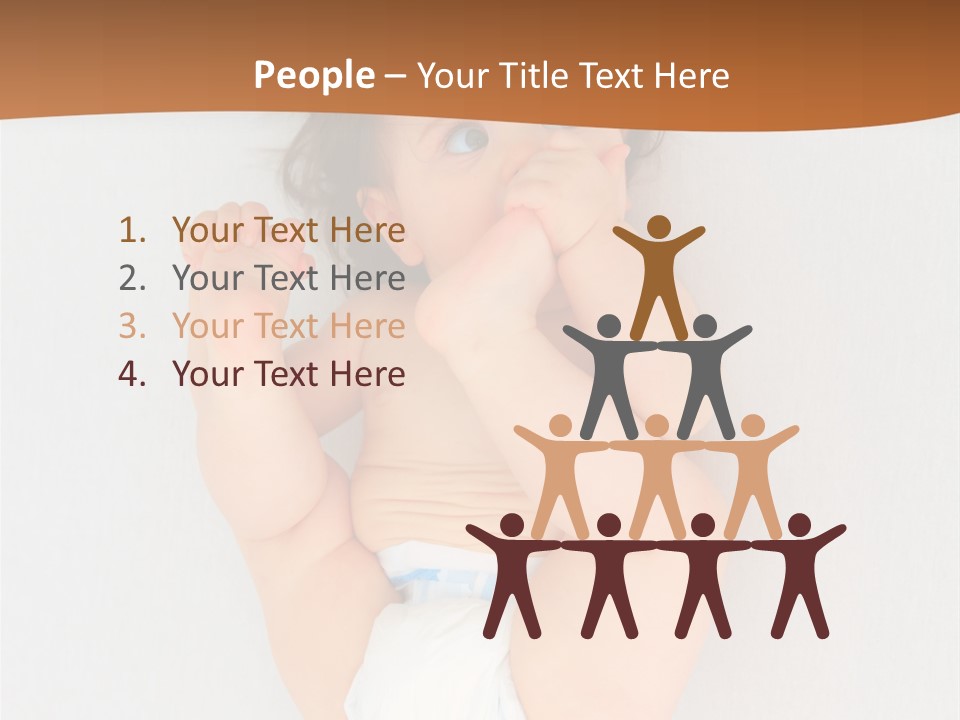 Nachwuchs Pampers Familie PowerPoint Template