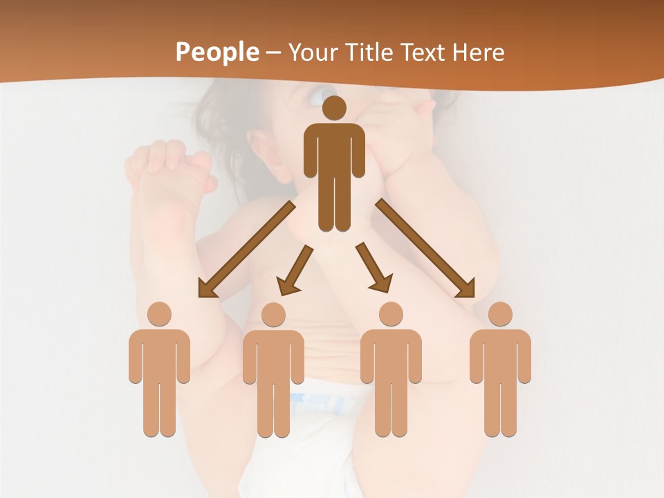 Nachwuchs Pampers Familie PowerPoint Template