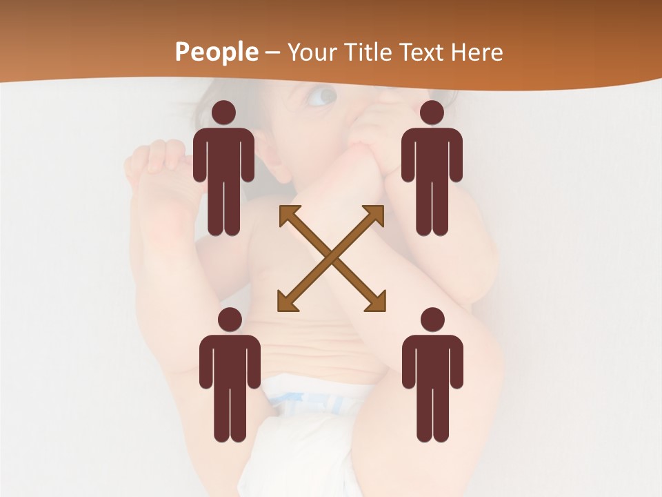 Nachwuchs Pampers Familie PowerPoint Template