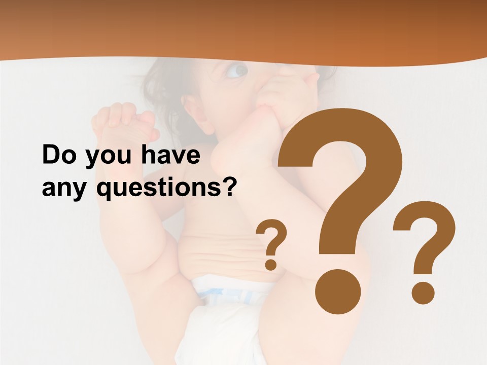 Nachwuchs Pampers Familie PowerPoint Template