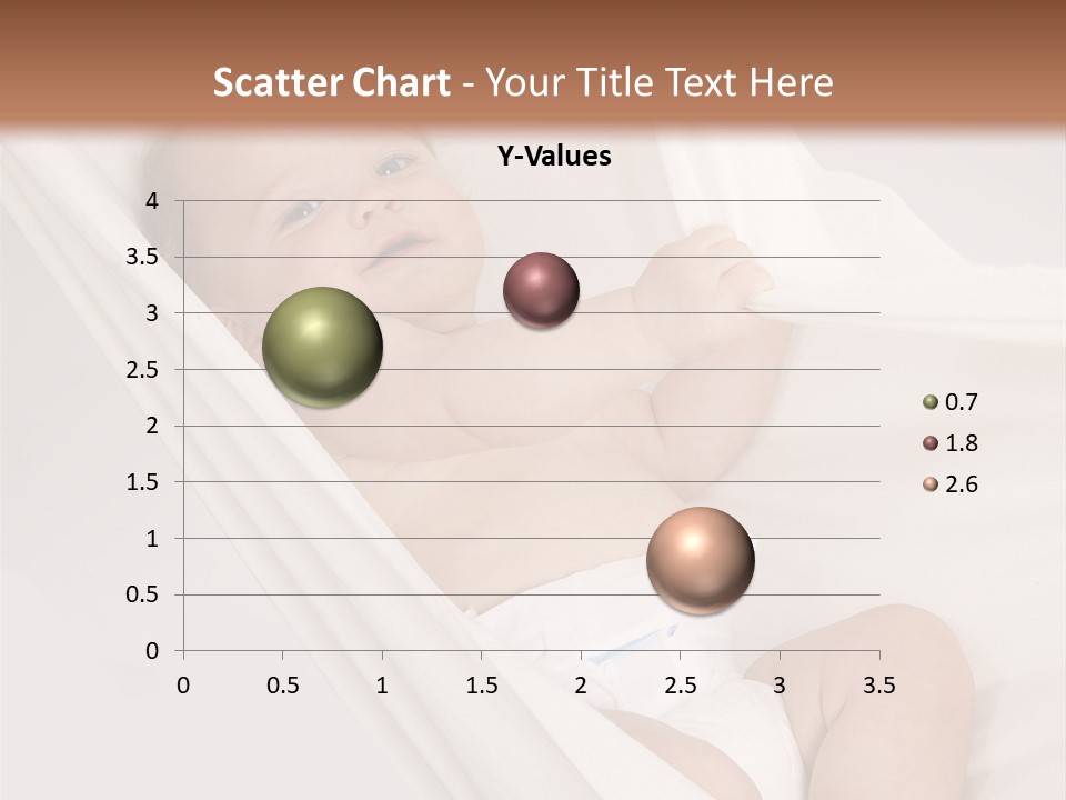 Junge Papa Windel PowerPoint Template