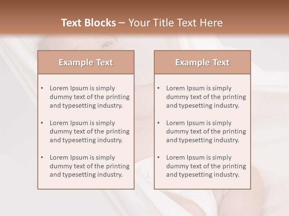 Junge Papa Windel PowerPoint Template