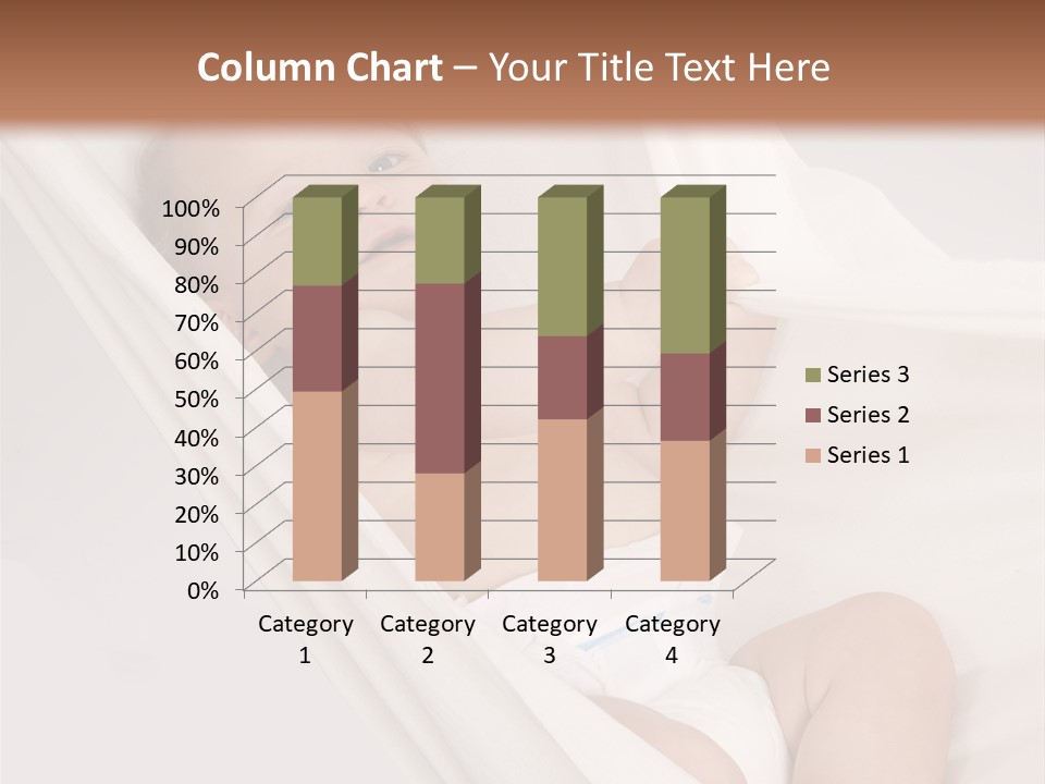 Junge Papa Windel PowerPoint Template