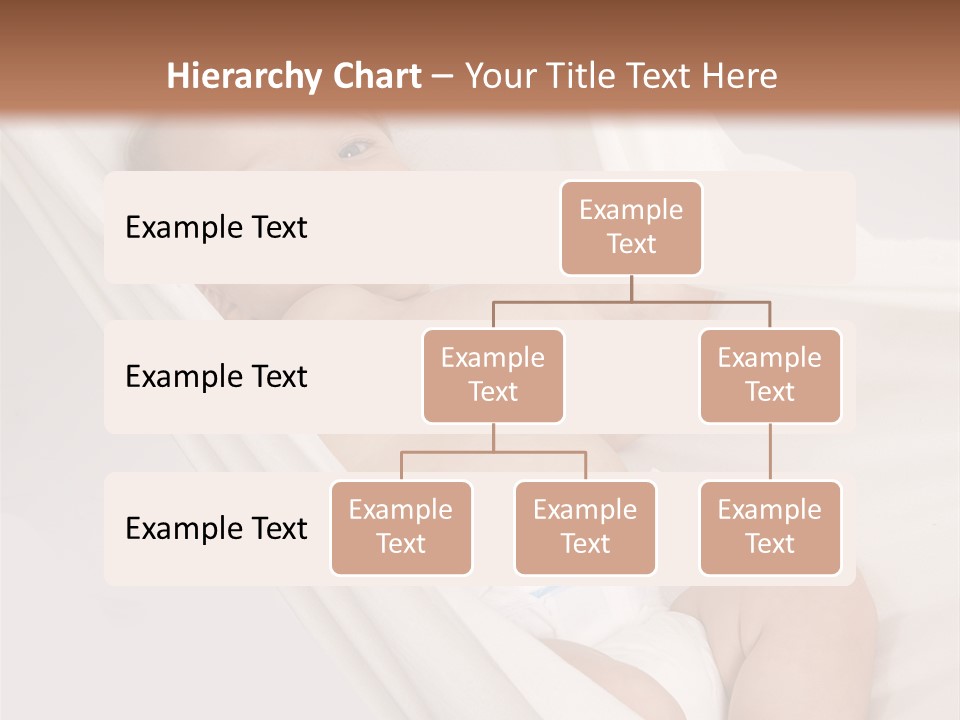 Junge Papa Windel PowerPoint Template