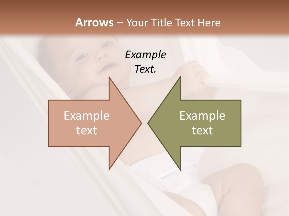 Junge Papa Windel PowerPoint Template