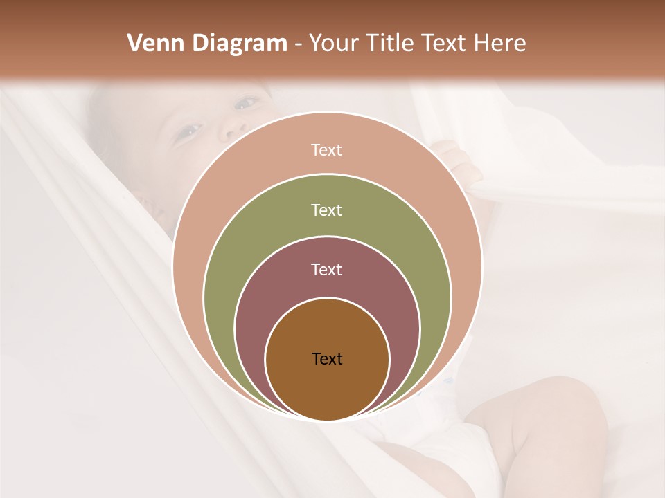 Junge Papa Windel PowerPoint Template