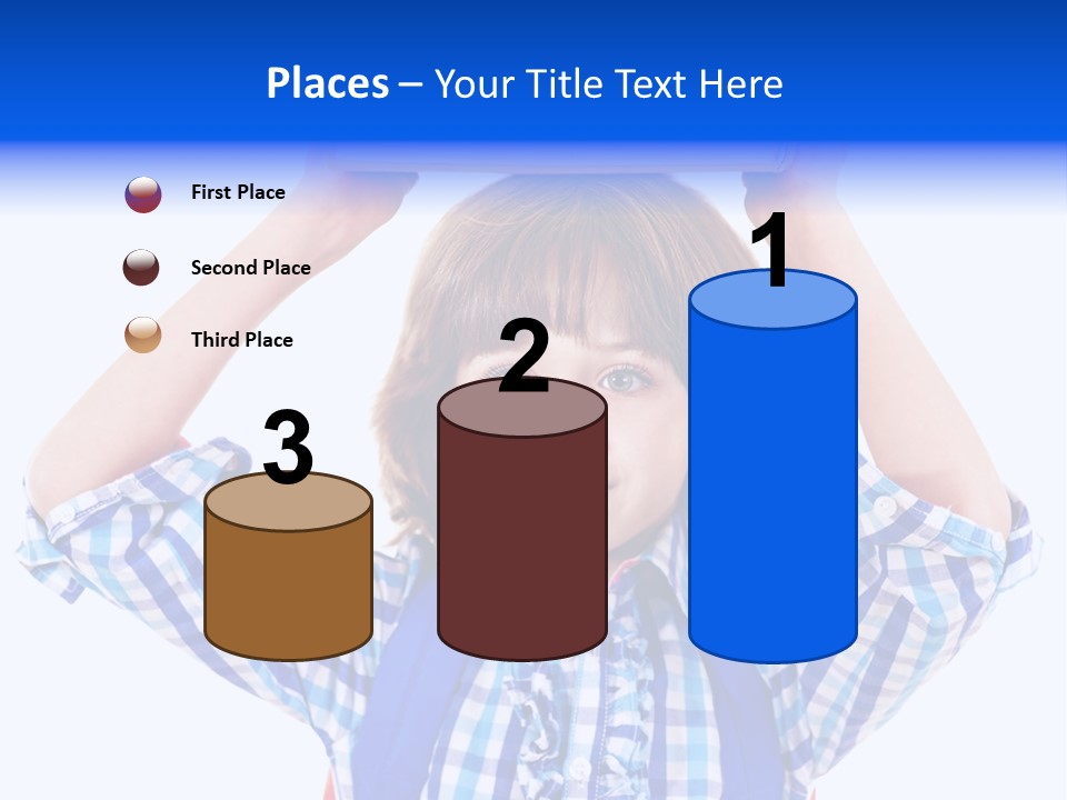 Beauty Book Bag Homework PowerPoint Template