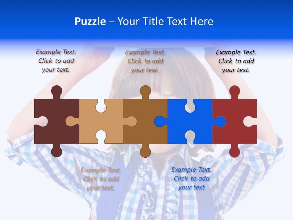 Beauty Book Bag Homework PowerPoint Template