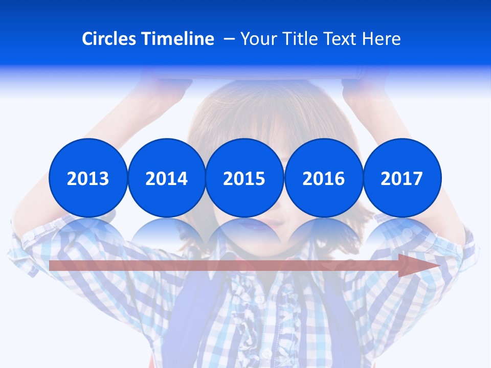 Beauty Book Bag Homework PowerPoint Template