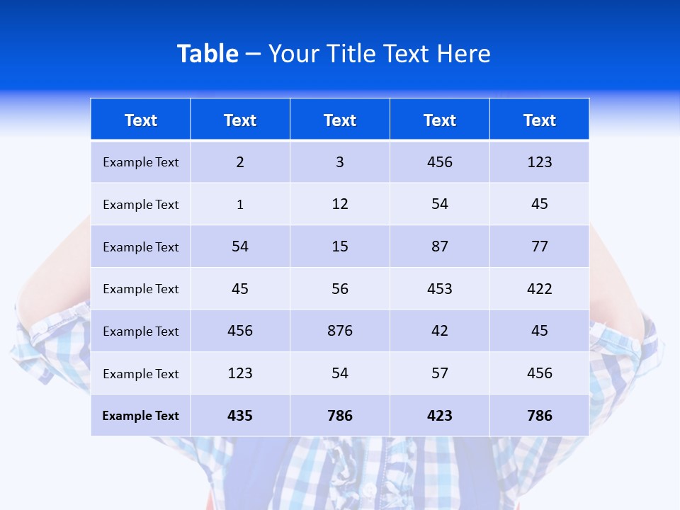 Beauty Book Bag Homework PowerPoint Template