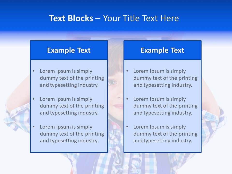 Beauty Book Bag Homework PowerPoint Template