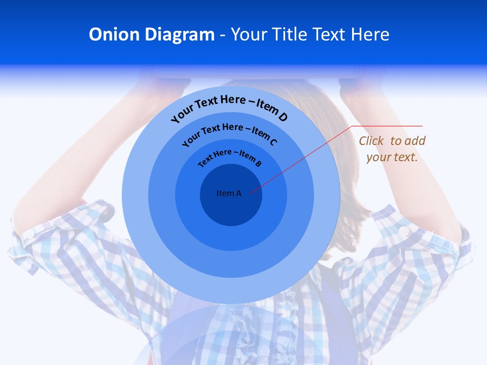 Beauty Book Bag Homework PowerPoint Template