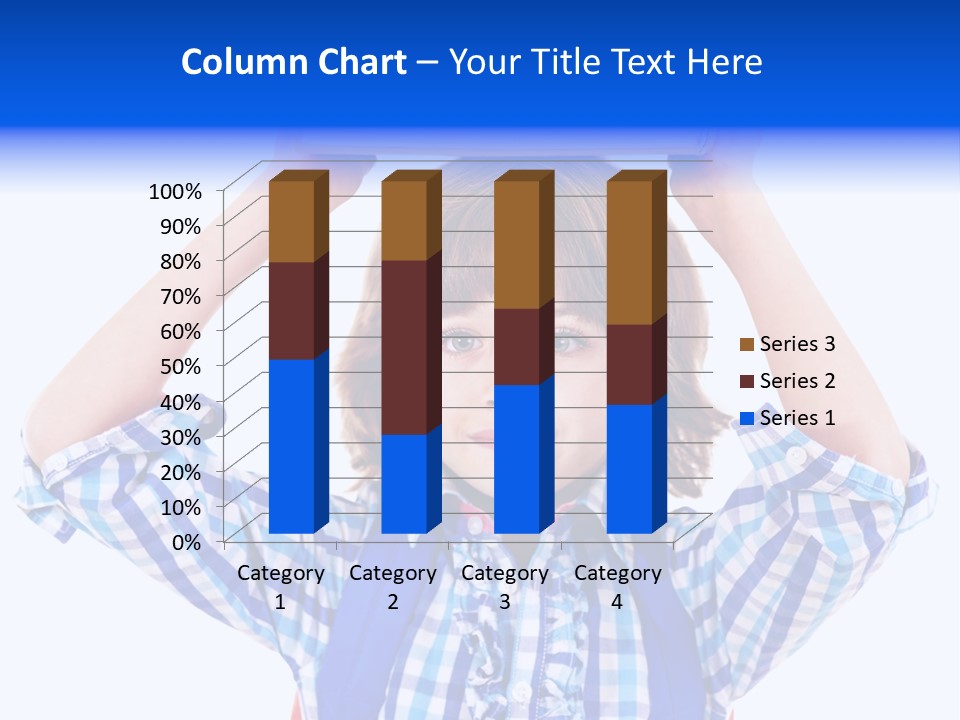 Beauty Book Bag Homework PowerPoint Template