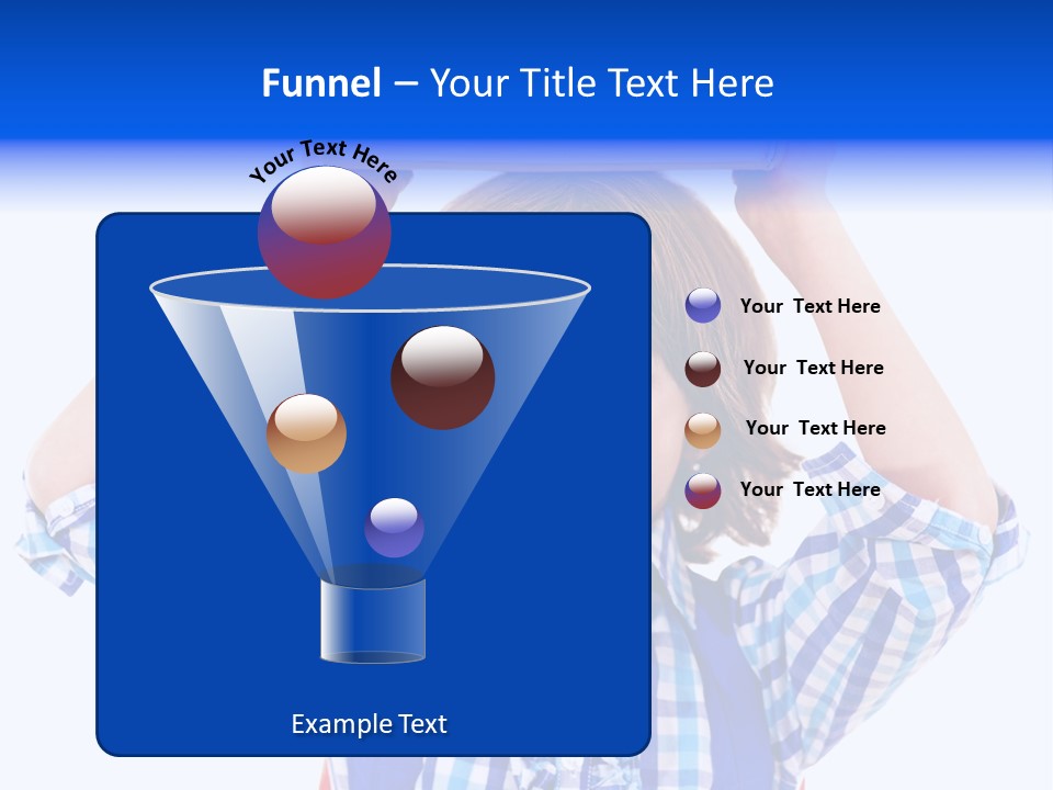 Beauty Book Bag Homework PowerPoint Template