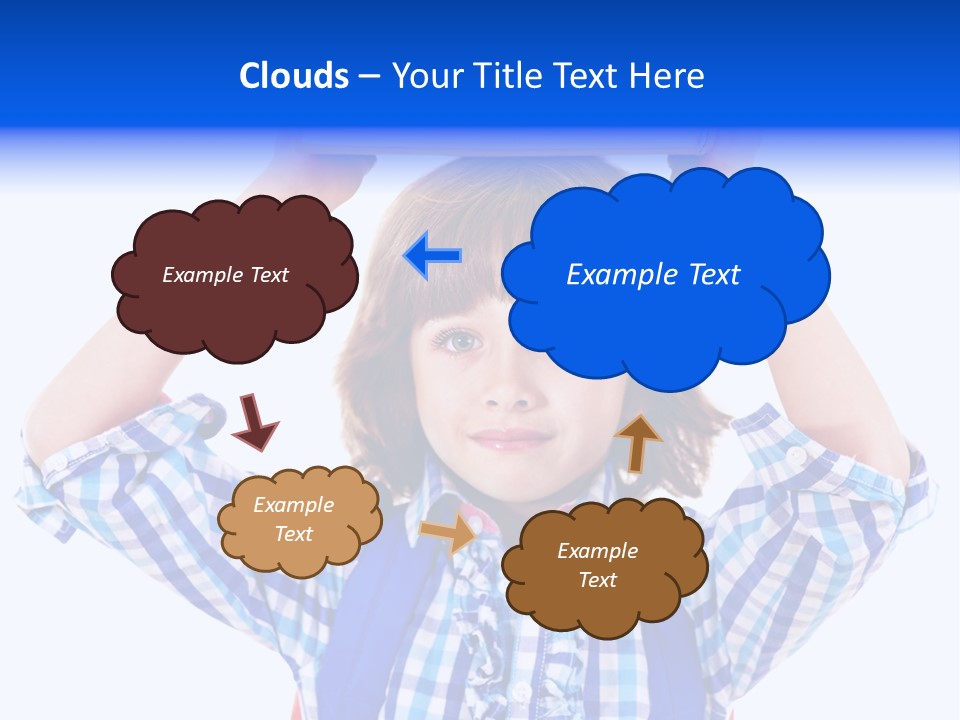 Beauty Book Bag Homework PowerPoint Template